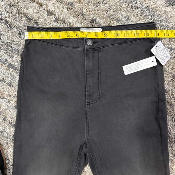 NWT Free People gray high rise flare  pants 28R OB826352 - Picture 7 of 13